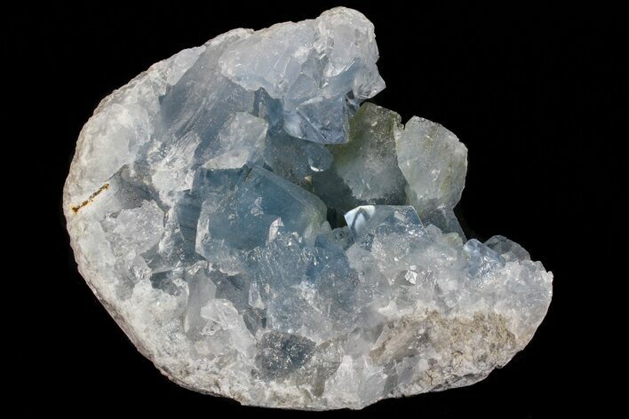 Sky Blue Celestine (Celestite) Crystal Cluster - Madagascar #74698